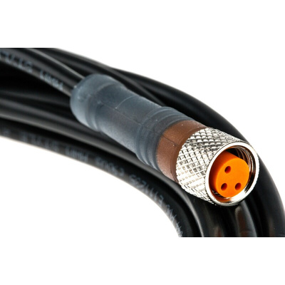 Lumberg Automation Straight Female 3 way M8 to Unterminated Sensor Actuator Cable, 5m