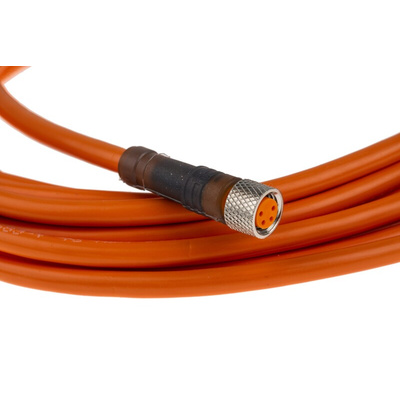 Lumberg Automation Straight Female 4 way M8 to Unterminated Sensor Actuator Cable, 5m