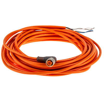 Lumberg Automation Right Angle Female 4 way M12 to Unterminated Sensor Actuator Cable, 10m