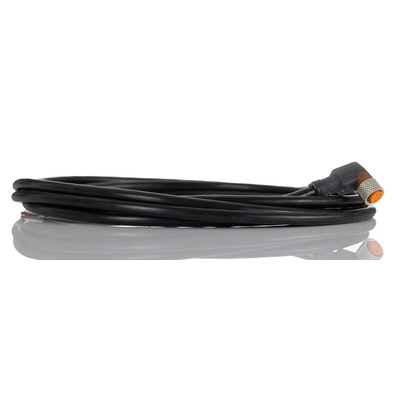 Lumberg Automation Right Angle Female 4 way M8 to Unterminated Sensor Actuator Cable, 2m