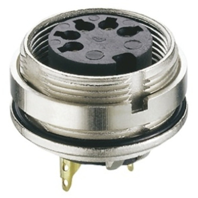 Lumberg 5 Pole Din Socket, DIN EN 60529, 5A, 60 V ac IP68