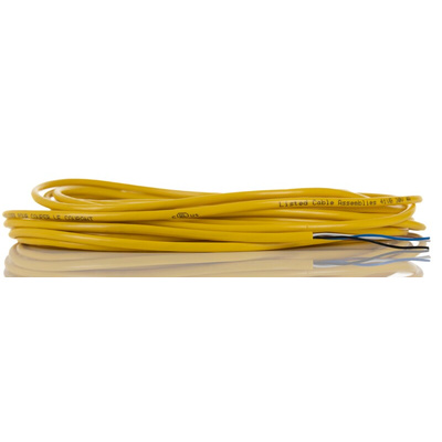 Phoenix Contact Straight Female 4 way M8 to Unterminated Sensor Actuator Cable, 10m