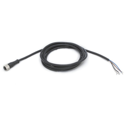 Banner Female 5 way M12 to Unterminated Sensor Actuator Cable, 5m