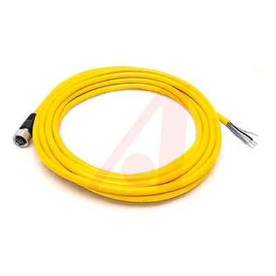 Banner Straight Female 5 way 7/8 in Circular to Unterminated Sensor Actuator Cable, 15m