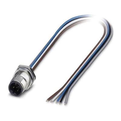 Phoenix Contact Male 5 way M12 to Sensor Actuator Cable, 500mm