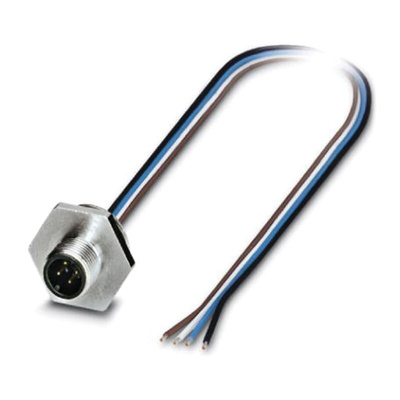 Phoenix Contact Male 5 way M12 to Sensor Actuator Cable, 500mm