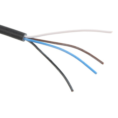 ifm electronic Female 4 way M12 to Unterminated Sensor Actuator Cable, 2m