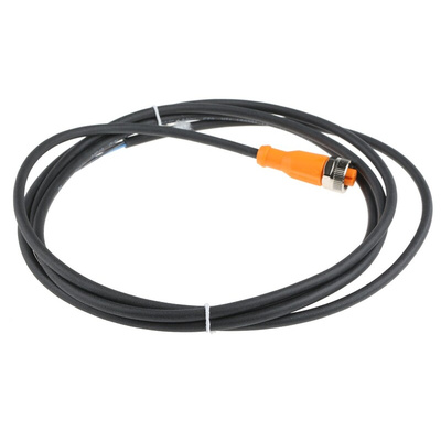 ifm electronic Female 4 way M12 to Unterminated Sensor Actuator Cable, 2m