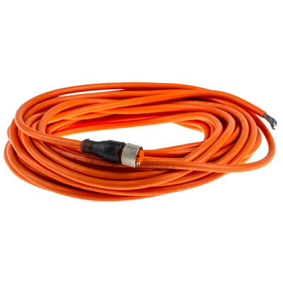 Lumberg Automation Straight 5 way M12 to Unterminated Sensor Actuator Cable, 10m