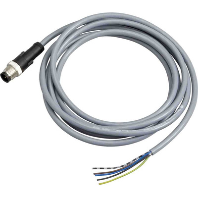 Telemecanique Sensors Male 5 way M12 to Sensor Actuator Cable, 2m