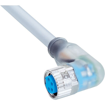 Sick Female 4 way M8 to Unterminated Sensor Actuator Cable, 10m