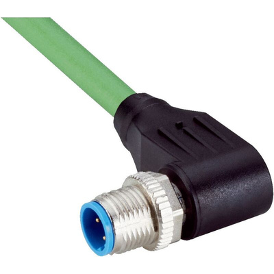 Sick Male 4 way M12 to Unterminated Sensor Actuator Cable, 5m