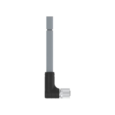 TE Connectivity Female 5 way M12 to Right Angle Female 5 way M12 Sensor Actuator Cable, 2m