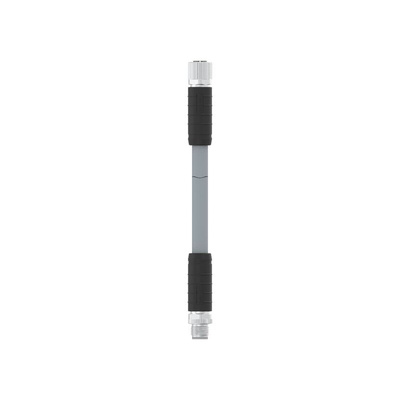 TE Connectivity Straight Male 5 way M12 to Straight Female 5 way M12 Sensor Actuator Cable, 5m