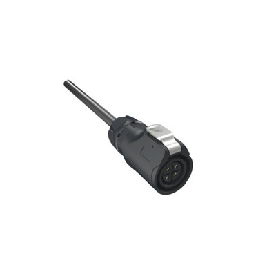 Amphenol Communications Solutions Straight Male M16 to Unterminated Sensor Actuator Cable, 1m