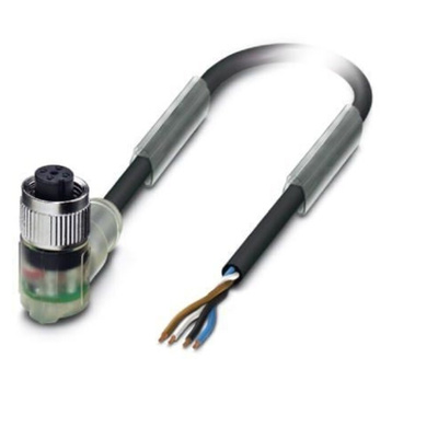 Phoenix Contact Female M12 to Sensor Actuator Cable, 1.5m