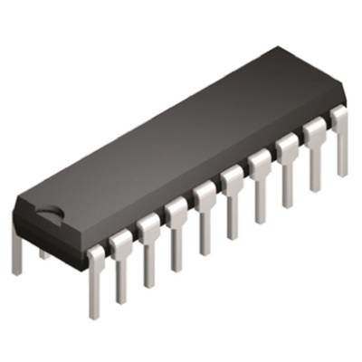 Texas Instruments SN74HCT377N Octal D Type Flip Flop IC, 20-Pin PDIP