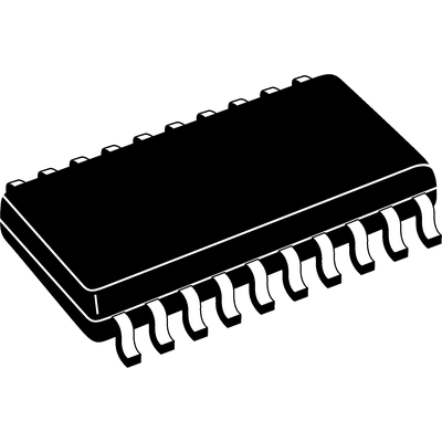 ON Semiconductor MM74HC574WM Octal D Type Flip Flop IC, 3-State, 20-Pin SOIC W