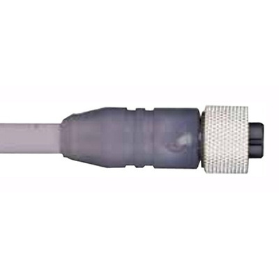 Alpha Wire Straight Female 5 way M12 to Unterminated Sensor Actuator Cable, 3m