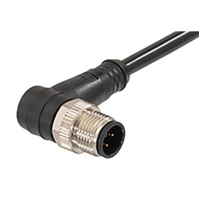 Molex Male 4 way M12 to Unterminated Sensor Actuator Cable, 2m