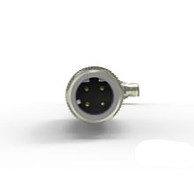TE Connectivity Straight Male 4 way M12 to Right Angle Male 4 way M12 Sensor Actuator Cable, 2m