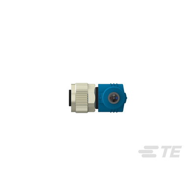 TE Connectivity Right Angle Female 5 way M12 to Unterminated Sensor Actuator Cable, 3m