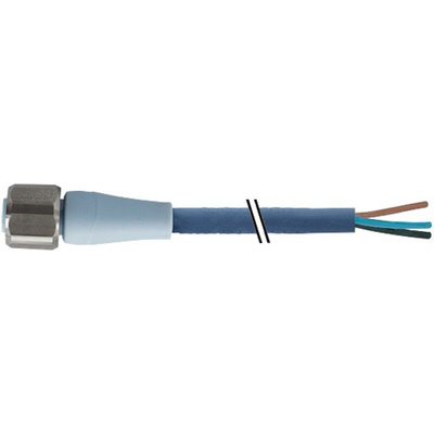 Murrelektronik Limited Straight Male 4 way M12 to Unterminated Sensor Actuator Cable, 1.5m