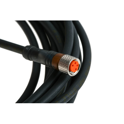 Lumberg Automation Straight Female 4 way M8 to Unterminated Sensor Actuator Cable, 5m