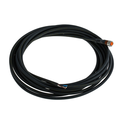 Lumberg Automation Straight Female 4 way M8 to Unterminated Sensor Actuator Cable, 5m