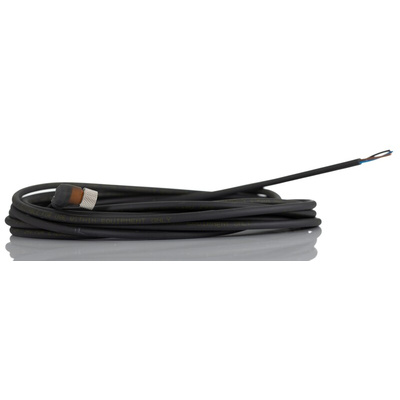 Lumberg Automation Right Angle Female 3 way M8 to Unterminated Sensor Actuator Cable, 5m