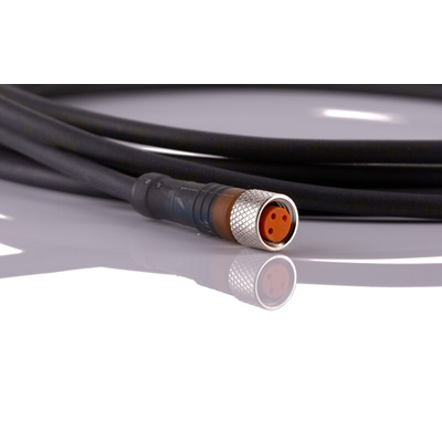 Lumberg Automation Straight Female 3 way M8 to Unterminated Sensor Actuator Cable, 3m