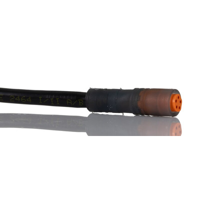 Lumberg Automation Straight Female 5 way M8 to Unterminated Sensor Actuator Cable, 2m