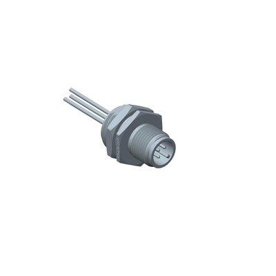 Amphenol Male 17 way M12 to Unterminated Sensor Actuator Cable, 200mm
