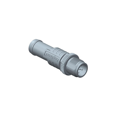Amphenol Male 17 way M12 to Male M12 Sensor Actuator Cable, 2m