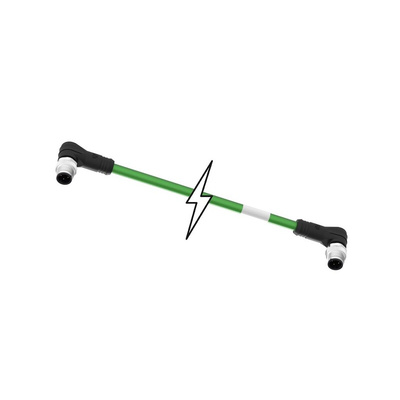 Brad from Molex 4 way M12 to 4 way M12 Sensor Actuator Cable