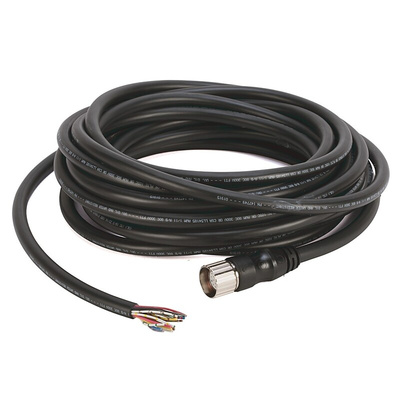 Rockwell Automation Straight Female 19 way M23 to Straight Female 19 way M23 Actuator/Sensor Cable, 5m