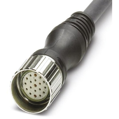 Phoenix Contact Female 19 way M23 to Sensor Actuator Cable, 10m