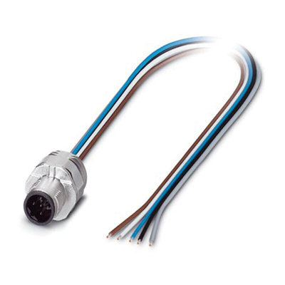 Phoenix Contact Male 5 way M12 to Sensor Actuator Cable, 500mm