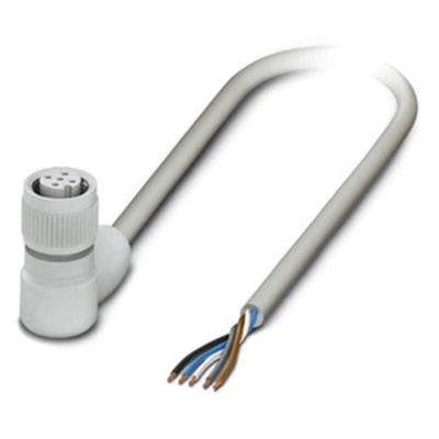 Phoenix Contact Female 5 way M12 to 5 way Unterminated Sensor Actuator Cable, 1.5m