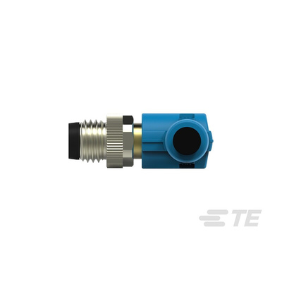 TE Connectivity Right Angle Male 3 way M8 to Unterminated Sensor Actuator Cable, 500mm