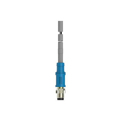 TE Connectivity Straight Male 4 way M8 to Unterminated Sensor Actuator Cable, 5m