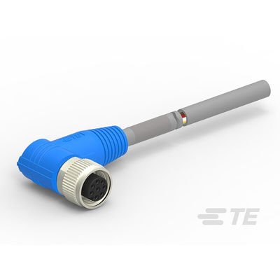 TE Connectivity Female 8 way M12 to Sensor Actuator Cable