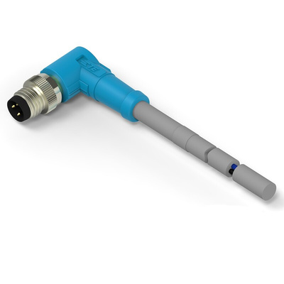 TE Connectivity Male 3 way M8 to Sensor Actuator Cable, 5m