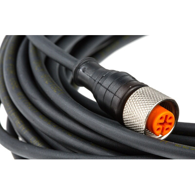 Lumberg Automation Straight Female 4 way M12 to Unterminated Sensor Actuator Cable, 15m