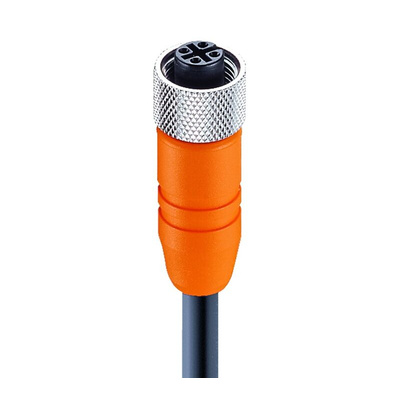 Lumberg Automation Straight Female 4 way M12 to Unterminated Sensor Actuator Cable, 10m