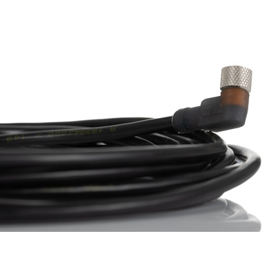 Lumberg Automation Right Angle Female 3 way M8 to Unterminated Sensor Actuator Cable, 5m