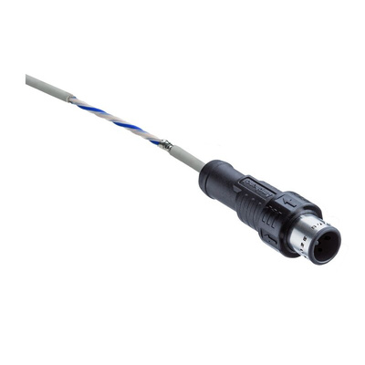 Amphenol Industrial Sensor Actuator Cable, 1m