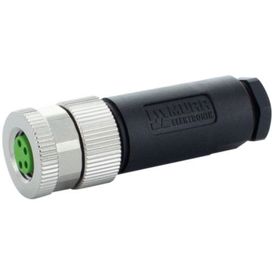 Murrelektronik Limited Straight Female 4 way M8 to Connector, 40mm