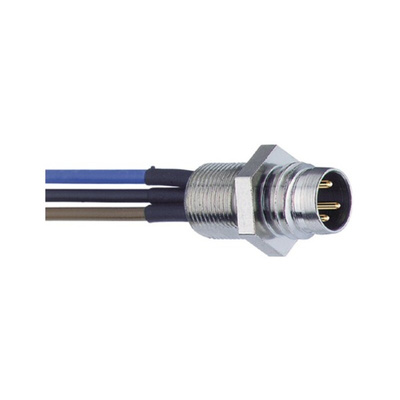Lumberg Automation Straight Male 4 way M12 to Sensor Actuator Cable, 500mm