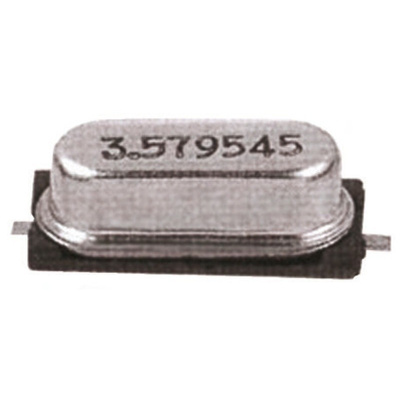 RALTRON 24MHz Crystal ±30ppm HC-49-US SMD 2-Pin 12 x 4.8 x 4.6mm